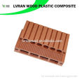 outdoor laminate wood plastic composite floor wpc decking